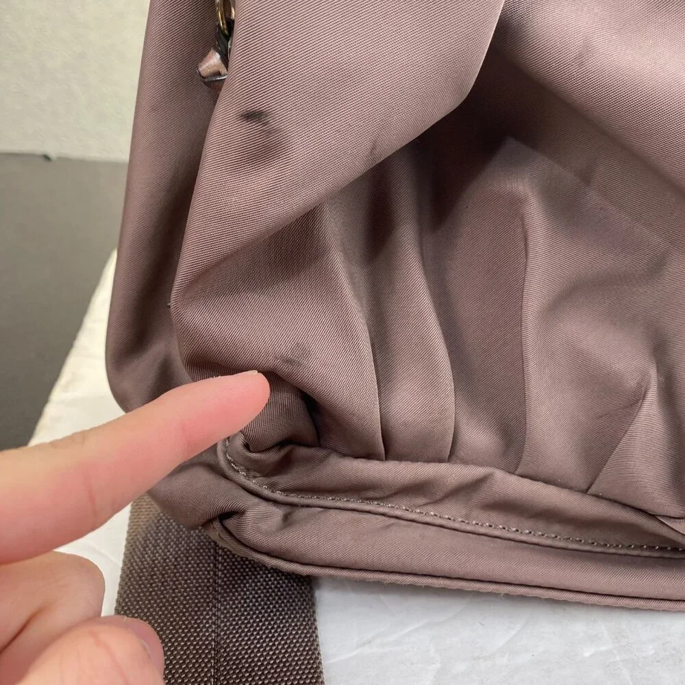 MZ Wallace thompson Mauve Nylon hobo bag Crossbody